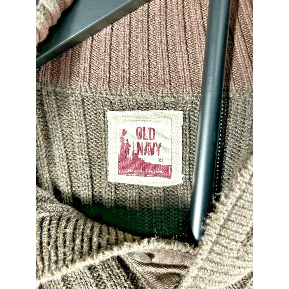 Old‎ Navy Y2K Cotton Sweater Men's XL 2006 Fall Release  Crewneck Grandpacore